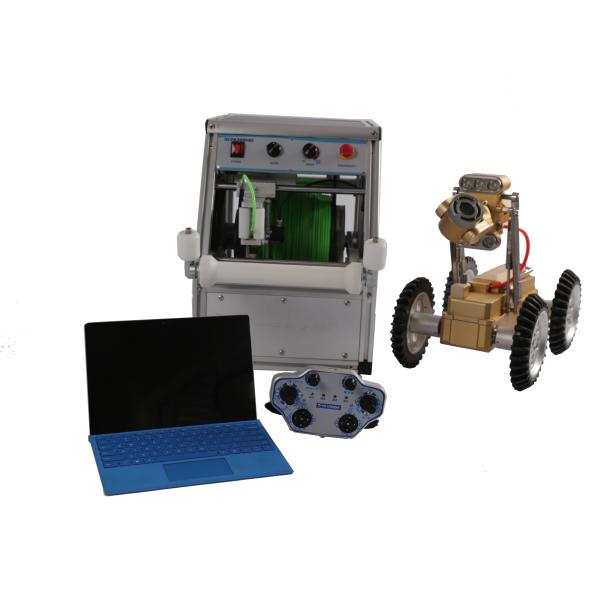 Quality Pan & Tilt Camera Head Pipe Crawler Robot 360 Degree Axial Rotation Camera wholesale