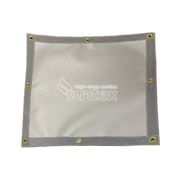 Quality Double Coated Silicone Fiberglass 36'' Fire Pit Mats Protector wholesale