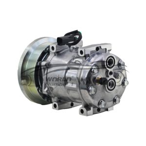 7H15 8PK Vehicle Air Compressor 24V For Caterpillar Excavator SD7H154769 WXTK303