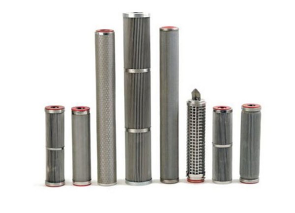 316L Stainless Steel Water Filter Cartridge Pleated Style For Screening