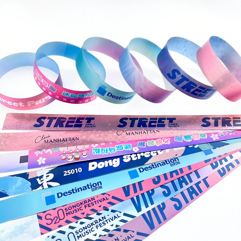 Add Some Sparkle to Your Event with Glitter Party Wristbands Customizable and