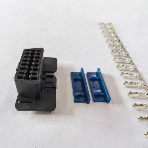 OBD 2 16Pin Connector OBD Wire Sockets Connector Obd II Adapter Diagnostic Tools