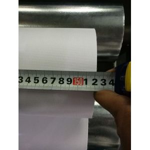 Glossy 1.02m PVC Frontlit Flex Banner Roll Temperature resistant