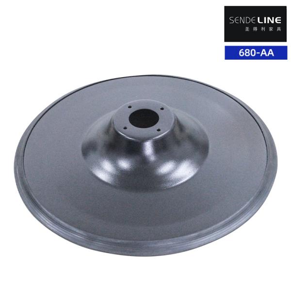 Quality Black Electroplated Color Barber Chair Base With Circular Spray  3.0 Wall Thickness wholesale