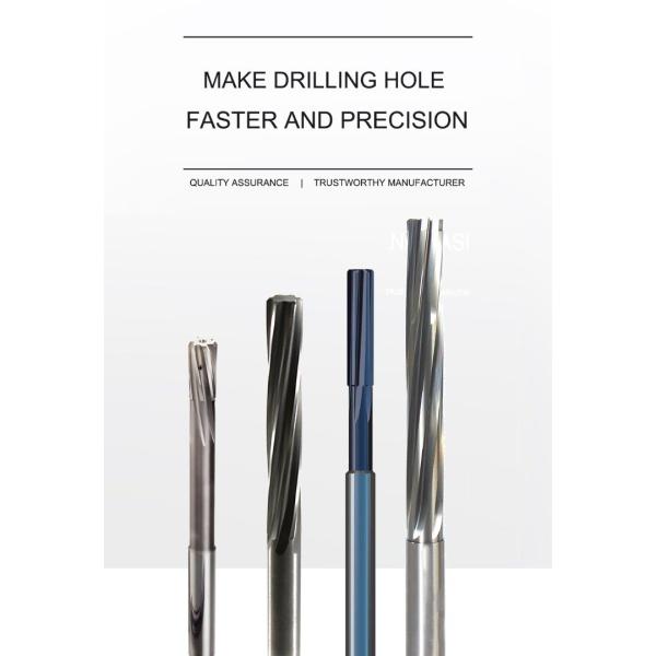China Wxsoon Factory Spiral Solid Cemented Carbide Reamers for Aluminum