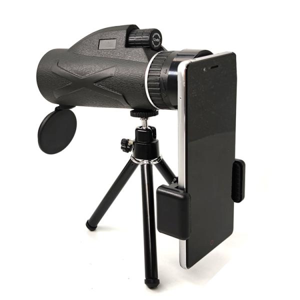 Quality Powerful 10X42 12x50 HD Mobile Phone Monocular Telescope Lens For Cell Phone wholesale