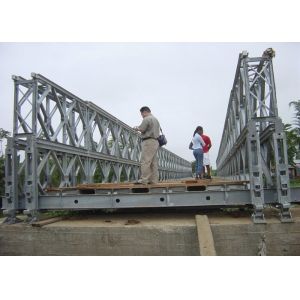 CB100 Designed Span Bailey Bridge Temporary Steel Bridge