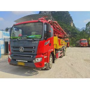 Stable Condition Concrete Pump Trucks with Basic Maintenance and 1400mm Feeding
