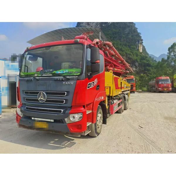 Stable Condition Concrete Pump Trucks with Basic Maintenance and 1400mm Feeding Height