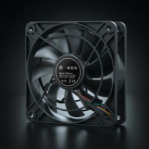Blade 250mm High Temperature Resistance Of 60℃ With Power 175W Axial Fan