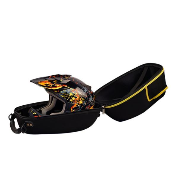 Spandex EVA Waterproof Helmet Bag , Emboss Logo Motorcycle Helmet Case