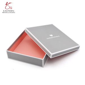 China Gray Colour 1200gsm Hard Cardboard Gift Boxes For Clothes on sale