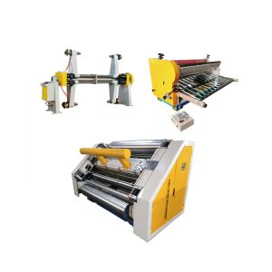 2 ply corrugated paperboard machine line single facer corrugated production line