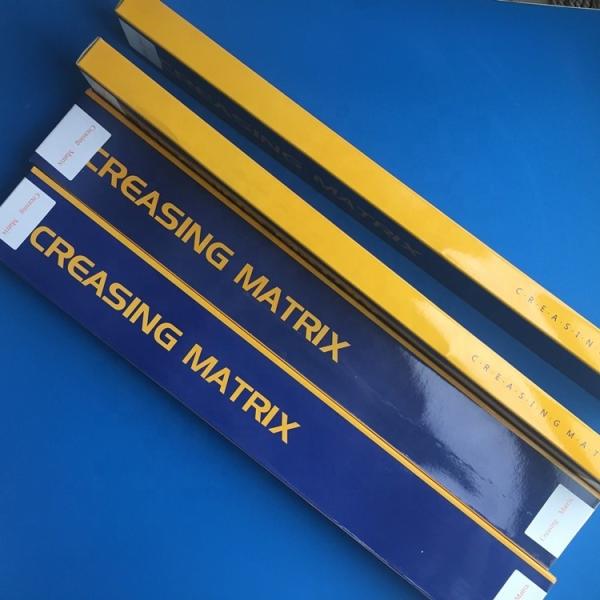 Graphic Die Cutting Material White Plastic GRZ0.5x1.4mm PVC Creasing Matrix