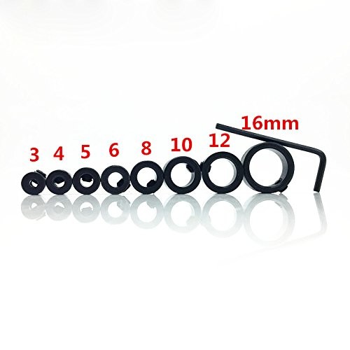 8PCS Drill Stop Depth Set Collar Customized Packing for High-End Hardware
