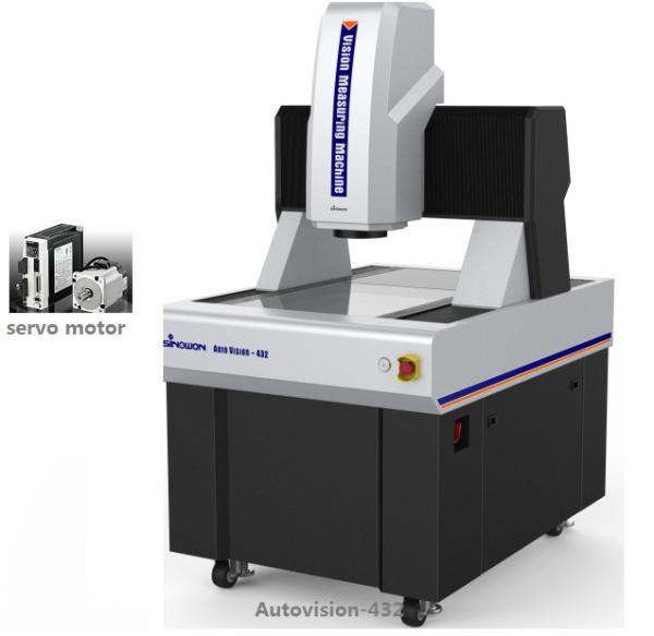 Quality Delta Servo Motor Vision Measuring Machine With High Accuracy Gsi0.1μM Linear Scale wholesale