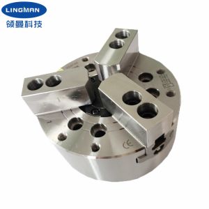 High Speed 3 Jaw Power Chuck Hydraulic Power Chuck With Hollow Structure For CNC