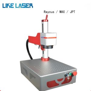 CE Certified Portable Mini Fiber Laser Marking Machine for Plastic Pet Tag Name
