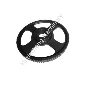 HT250 Grey Cast Iron Timing Belt Pulley Timing Belt Component