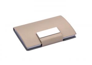 Cheap Debossing Personalized Business Card Holder Zinc Alloy Metal Business Card Holder for sale