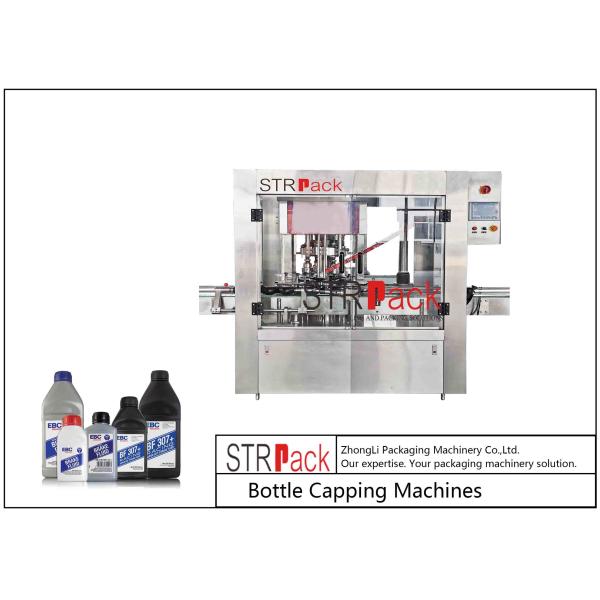 Quality Capacity 6000BPH Rotary Bottle Capper Equipment 3kw 80mm Height wholesale