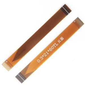 21 pin FFC FPC Cable , FPC Flexible Flat Cable 0.3mm Pitch lvds display