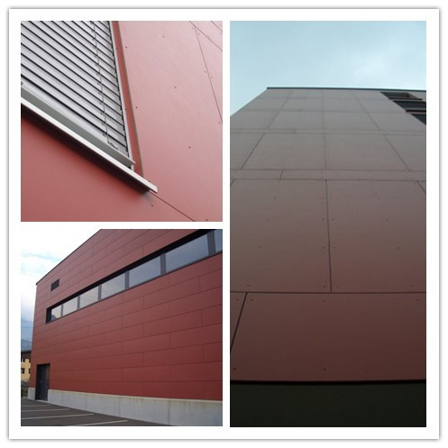 Quality Fireproof Through Colored Fiber Cement Board Windproof Thermal Insulation wholesale