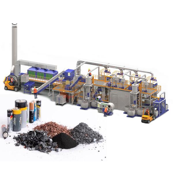 Highly Mobile Phone Battery Recycling Machine with Cobalt Lithium Graphite Mix