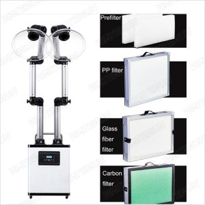 B1000D Salon Fume Extractor Beauty welding smoke extractors for Moxibustion