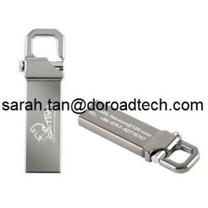 China High Quality Hook USB Flash Drive, Metal Hook Gift USB Flash Disk on sale