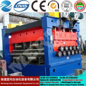 Plate leveling machine Small four heavy roller precision leveling machine,