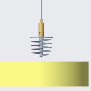 Customizable Acoustic Ceiling Suspension System for Connect Absorber Anchor