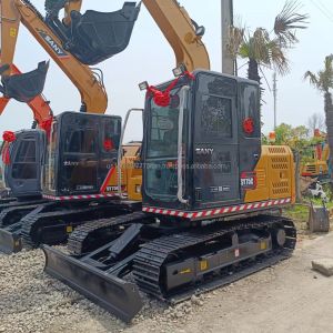 Original Hydraulic Pump 2016 Sany Sy 75c Second-hand Mini Excavator Great