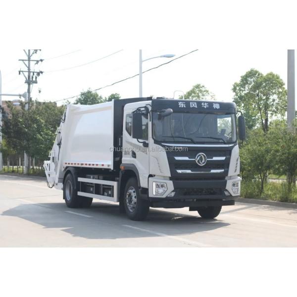Pure Electric Cutting Edge 4 Sided Self Loading Garbage Truck Optimizing Waste Collection Efficiency