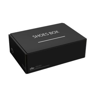 Corrugated Board Eco Friendly CMYK Custom Gold Logo Printing Postal Shipping