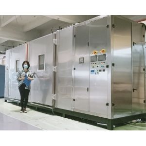 China Water Cooled Walk In Test Chamber AB Chamber Separate Control 380V on sale
