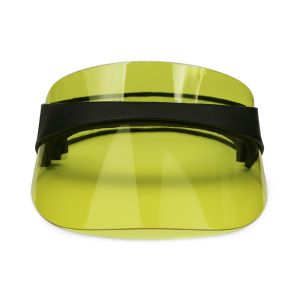 Green Adjustable Sun Visor Cap With UV50+ Colored Jacquard Elastic Tape