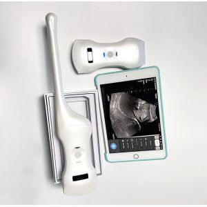 192 Element Wireless Color Ultrasound Probe Double Heads 3 in 1 Ultrasound