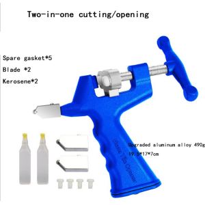 Glass Cutter Set Multi-Functional Glass Cutter Ceramic Tile Opener Manual Tile