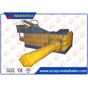 PLC control Scrap Metal Baler Heavy Scrap Metal Compactor Side Push Out