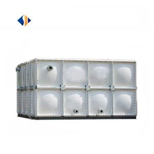Large Volume GRP Water Tank 100m3 with Hot Galvanized Steel Frame and External