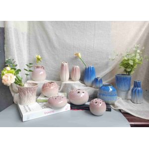 Factory Direct Supply Classic Handmade Pottery Clay Flower Pot Porcelain Ceramic Statued Vase For Home Decor
