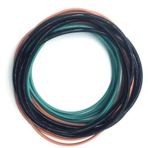 Nonstandard NR Rubber O-Ring Products in Various Colors for Moulding Processing