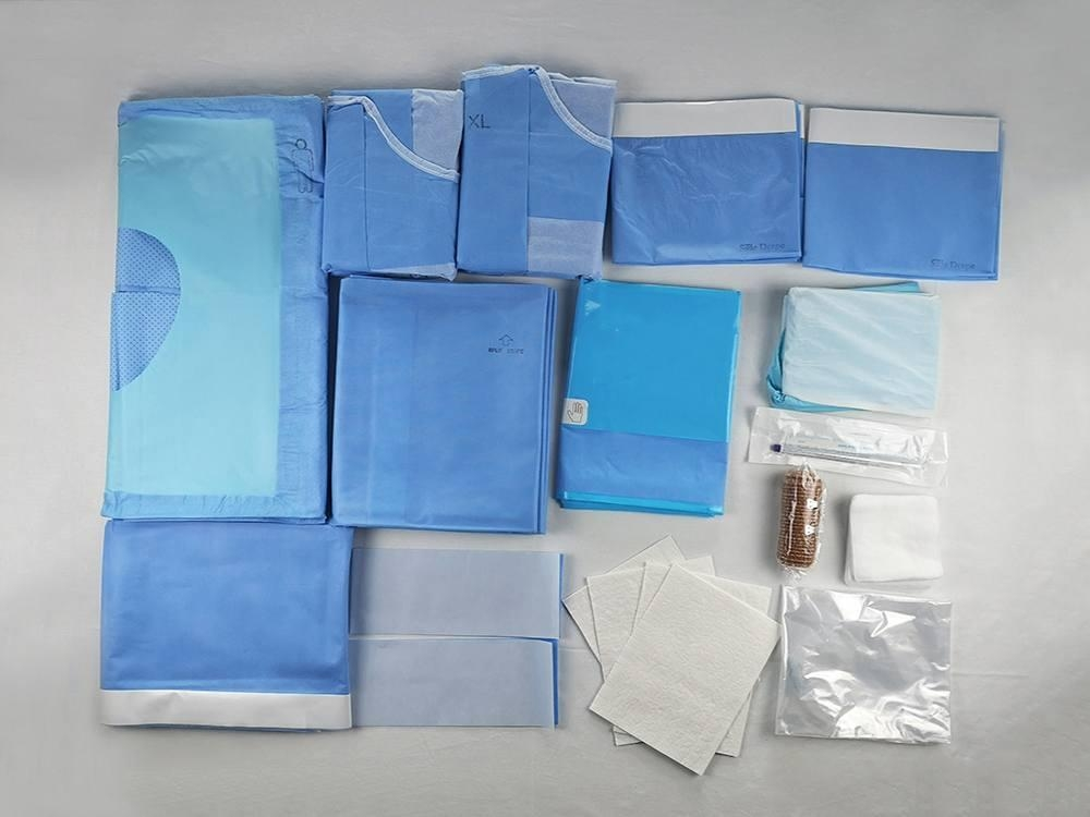 China Class II Disposable Surgical Pack Medical Materials Accessories Supporting Surgical Teams with Ready to Sterile Equipment on sale