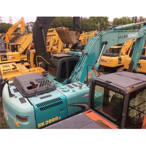 Used Kobelco Medium Excavator Sk260 High Effective, Secondhand 26 Ton Hydraulic