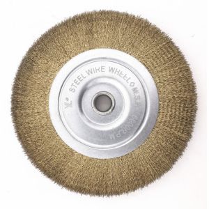 50mm SS Wire Angle Grinder Wire Brush High Flatness Trimmed Filaments