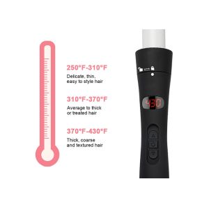 Mestar Interchangeable Curling Iron Set , 49W 5 In 1 Hair Curler LCD Screen