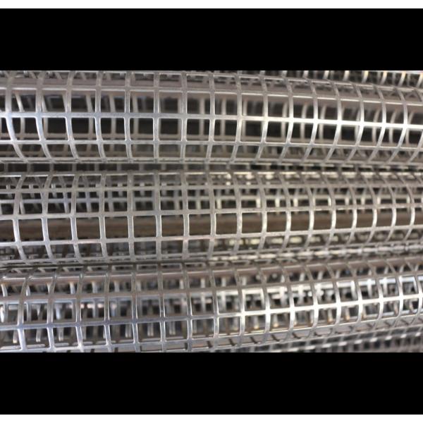 Quality 200mm-800mm Perforated Filter Tube With Perforation Pattern ASTM SS304/304L wholesale