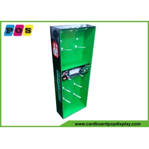 Portable Promotional Pegboard Display Stand , LCD Screen Hook Display Stand