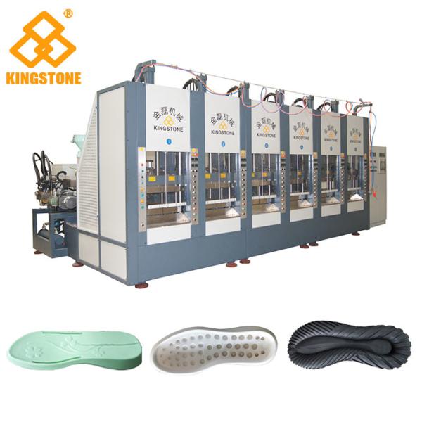 One Color EVA Foamging Shoe / Slippers Sandals / Sole Injection Molding Machine